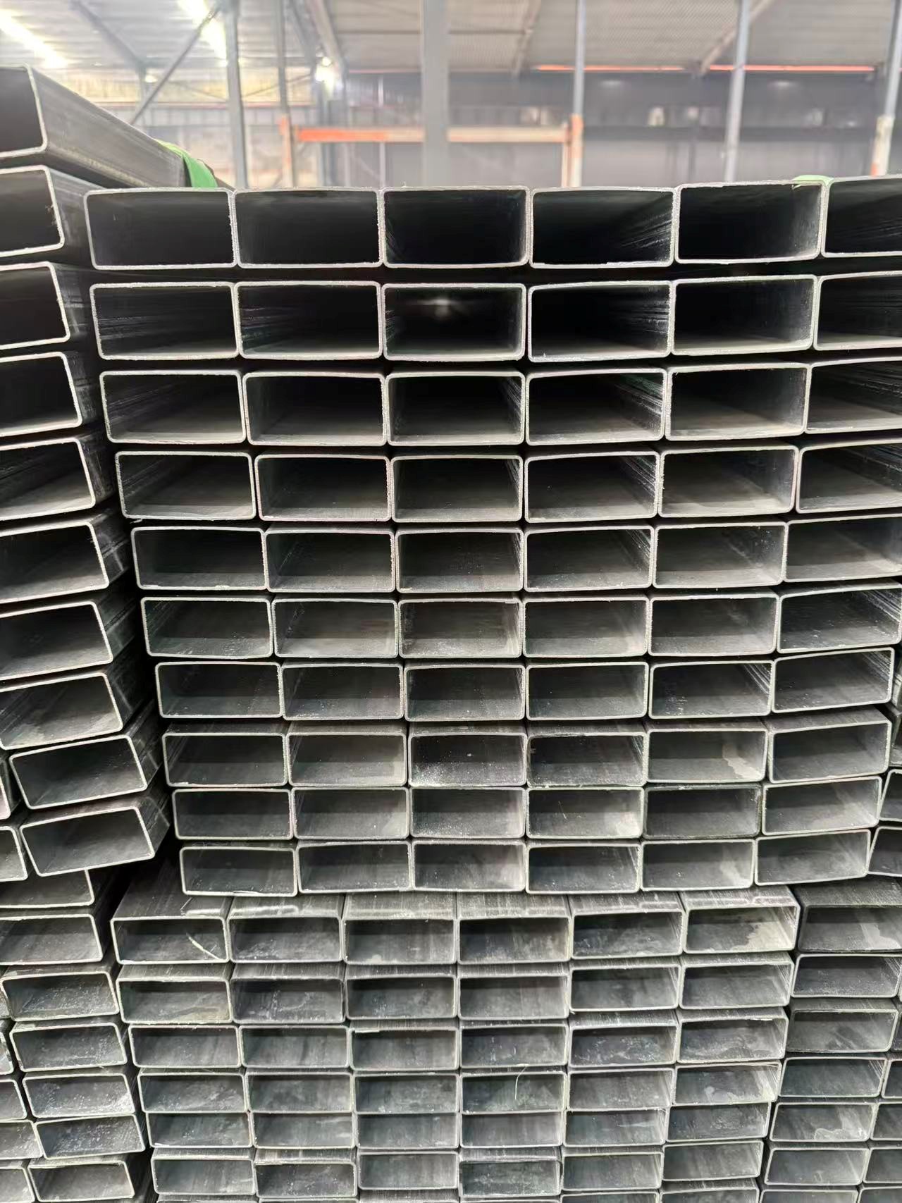 40×80×1.6 mm Galvanized Rectangular Tube