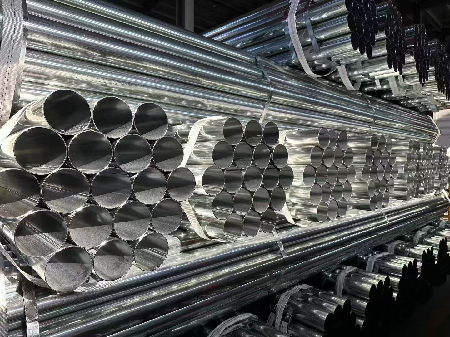 5-inch Galvanized Round Pipe view 2